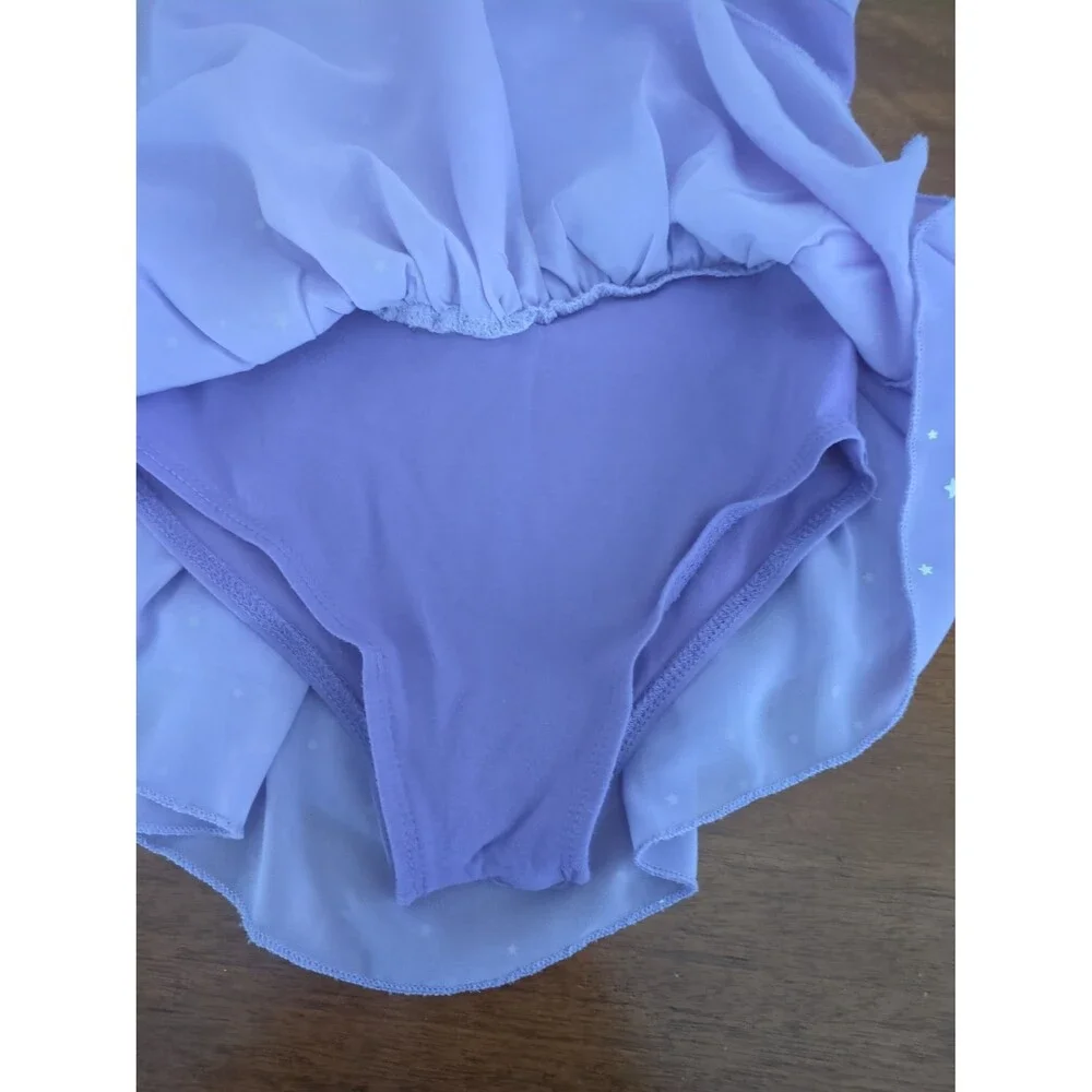 Girls Gymnastics and Ballet Dance leotards size 110 GUC